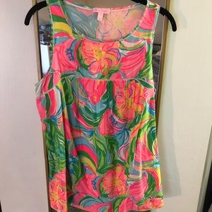Lilly Pulitzer So A Peeling flutter top